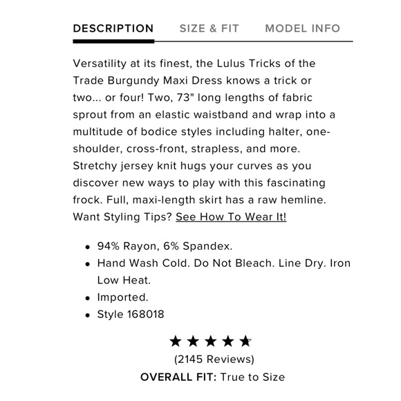 Lulus Tricks of the Trade Multi-way Maxi Dress - Picture 13 of 14